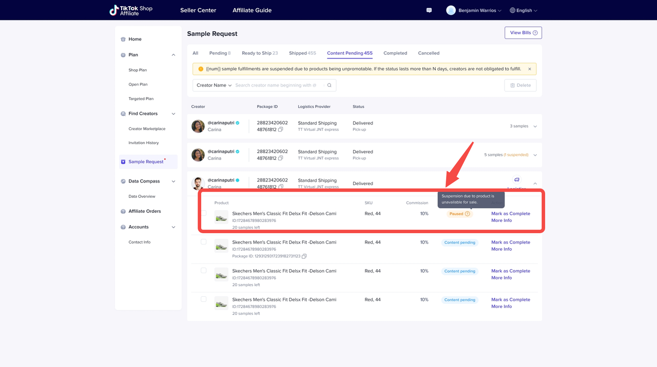 TikTok Shop免费样品功能商家使用指南 TikTok Shop免费样品功能商家使用指南