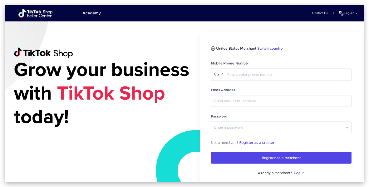 TikTok美国本土店自注册保姆级教程【图文教程】 TikTok美国本土店自注册保姆级教程【图文教程】