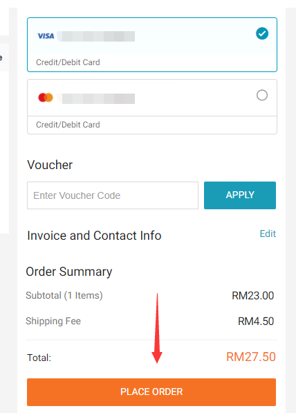 在lazada使用虚拟信用卡购物测评教程