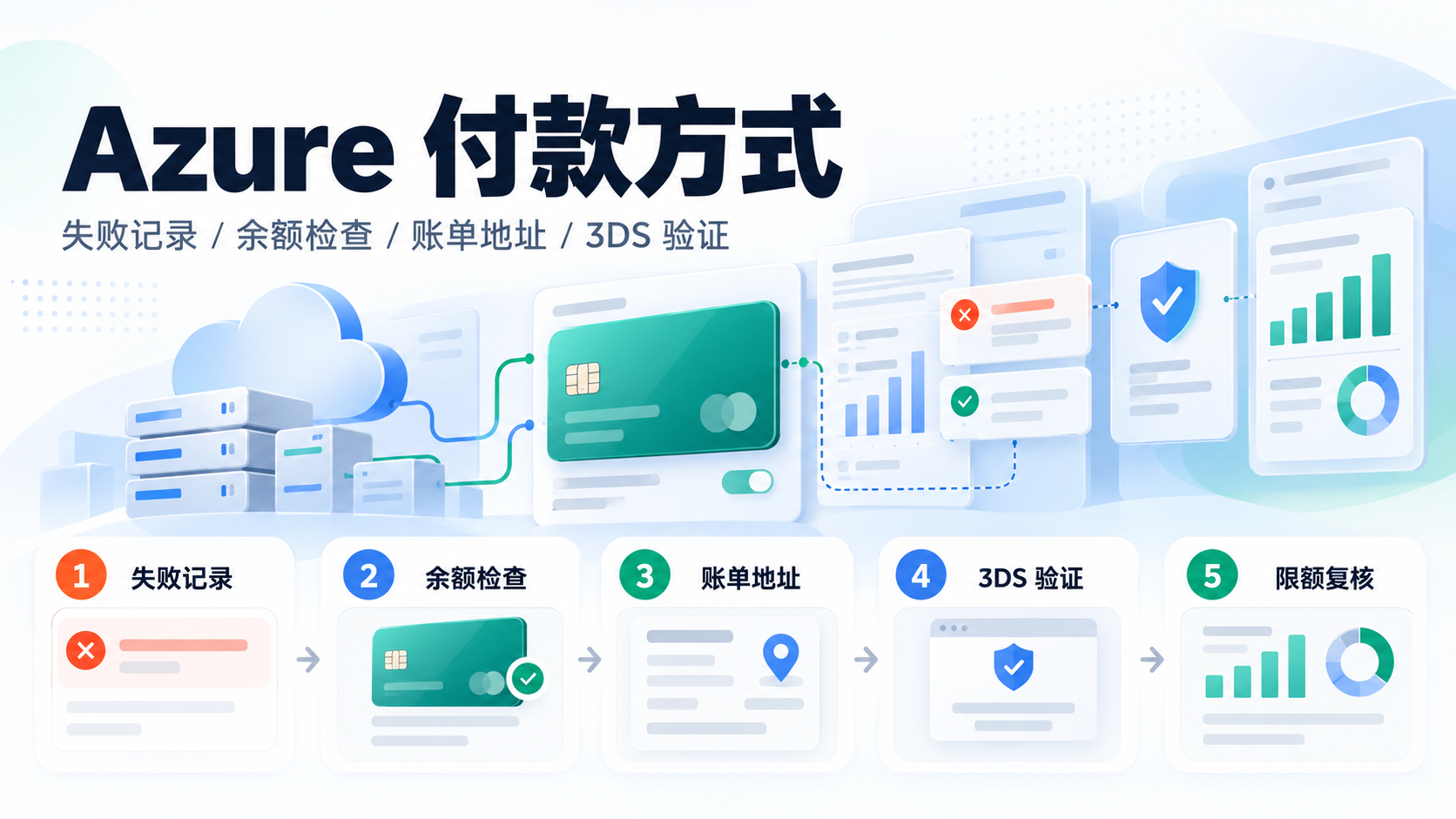 Azure 付款方式:Azure 企业订阅更换付款卡后,如何核对账单配置、扣费失败与项目归属?